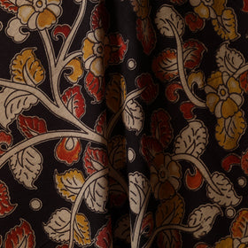Printed cotton kalamkari fabric 36 - handcrafted