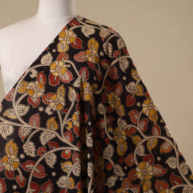 Printed cotton kalamkari fabric 36 - handcrafted