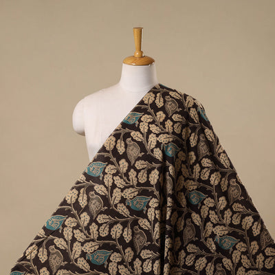 Printed cotton kalamkari fabric 43 - handcrafted