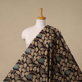 Printed cotton kalamkari fabric 43 - handcrafted