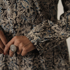 Buy Black Block Printed Cotton Kalamkari Co-ord Set