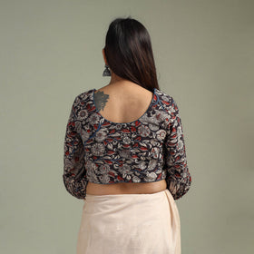 Printed cotton kalamkari readymade blouse 06 - handcrafted