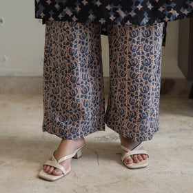  Block Printed Cotton Ajrakh Kurta Set 