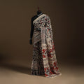 Black - printed cotton nellore kalamkari saree 59
