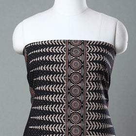 Buy Ajrakh Block Printed Cotton Kurta Material - 3 meter Online at iTokri.com