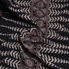 Buy Ajrakh Block Printed Cotton Kurta Material - 3 meter Online at iTokri.com