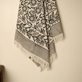  Block Printed Handloom Cotton Sanganeri Towel 