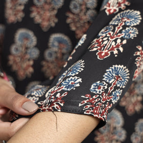  Ajrakh Block Printed Modal Silk Kurta with Palazzo Set 