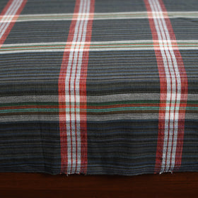 Buy Black Pure Handloom Double Cotton Bed Sheet