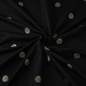Pure handwoven silk cotton brocade banarasi fabric 01