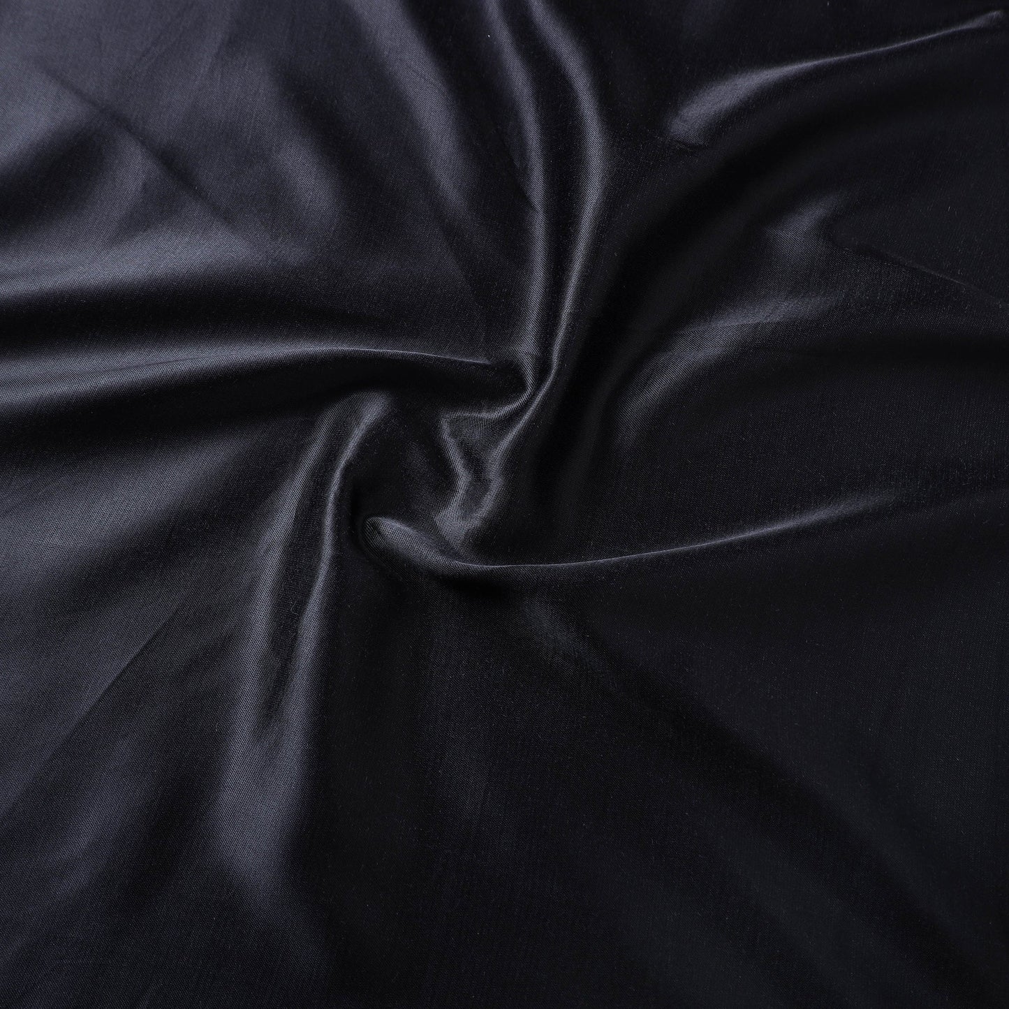 Black - pure mashru silk plain fabric (width - 46 in) 06