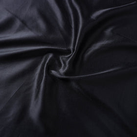 Black - pure mashru silk plain fabric (width - 46 in) 06