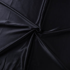 Black - pure mashru silk plain fabric (width - 46 in) 06