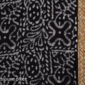 Pure mul cotton hand block batik print saree 93