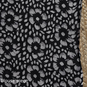 Pure mul cotton hand block batik print saree 95