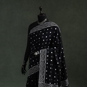 Pure mul cotton hand block sanganeri print saree 55