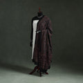 Black - pure mul cotton kutch hand block print natural dyed
