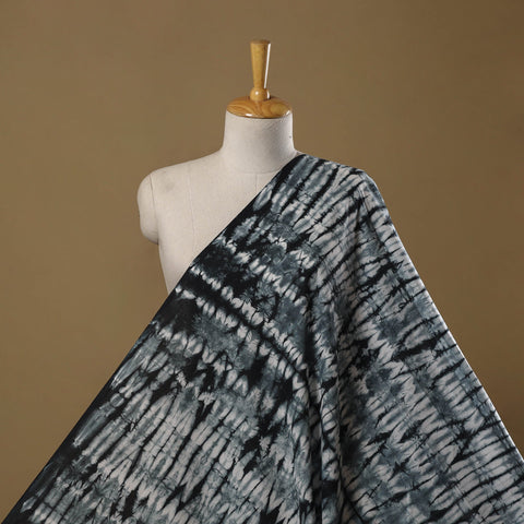 Pure mul cotton tie-dye shibori fabric 07 - handcrafted