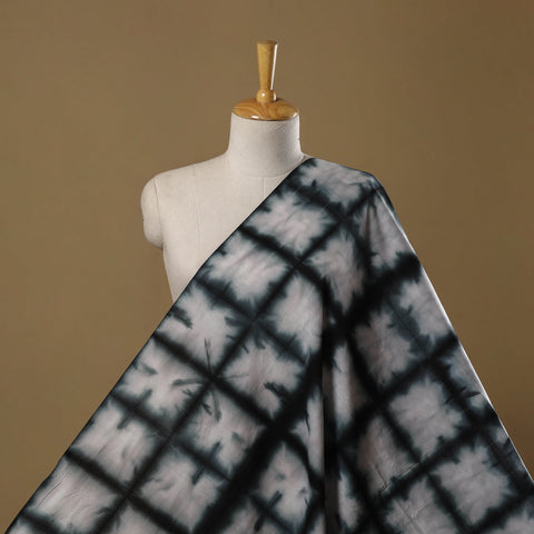 Pure mul cotton tie-dye shibori fabric 13 - handcrafted