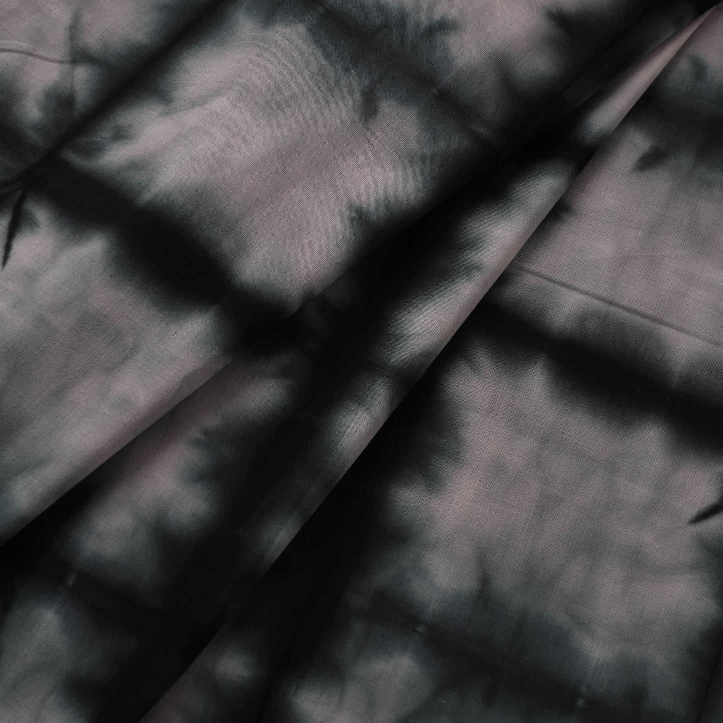 Pure mul cotton tie-dye shibori fabric 13 - handcrafted