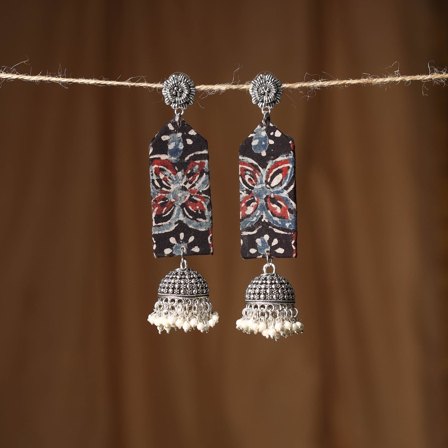 Raahi GS Fabart Handmade Earrings
