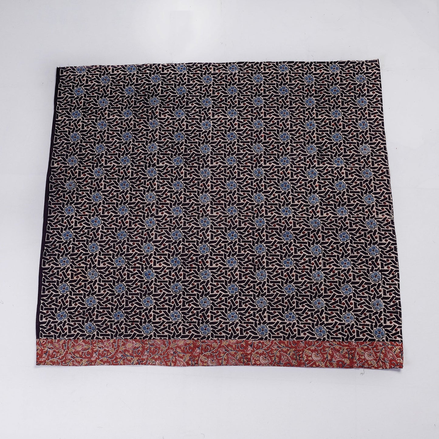 Buy Rangoli Ajrakh Block Printing Cotton Blouse Material 