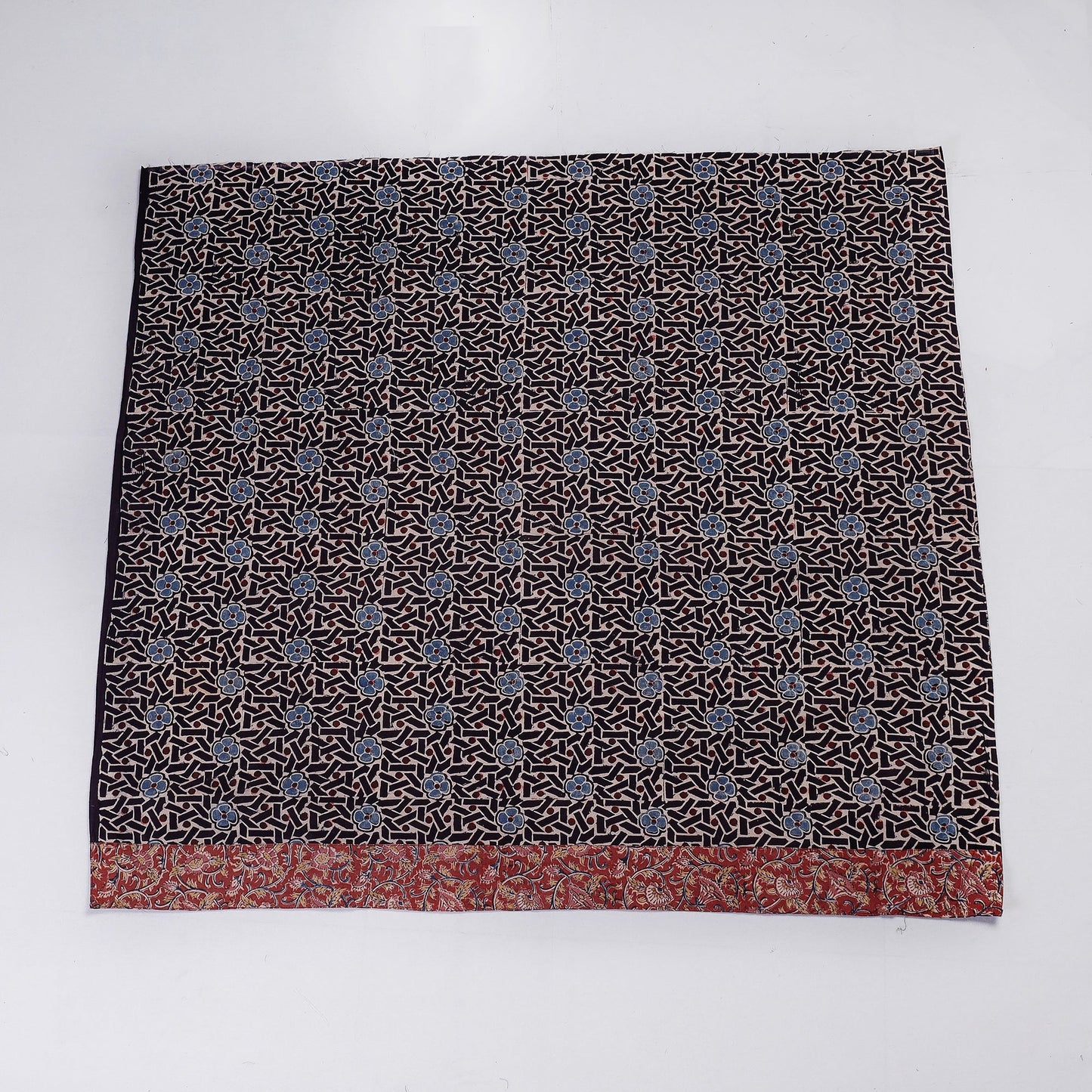 Buy Rangoli Ajrakh Block Printing Cotton Blouse Material 