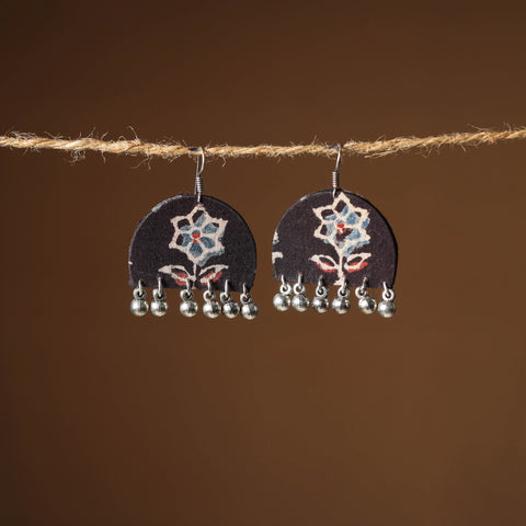 Rasha Ghungroo Work Fabart Earrings