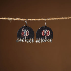 Riya Ghungroo Work Fabart Earrings 
