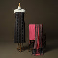 Sambalpuri ikat cotton 3pc unstitched dress material suit