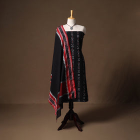 Sambalpuri ikat handloom cotton 2pc unstitched dress