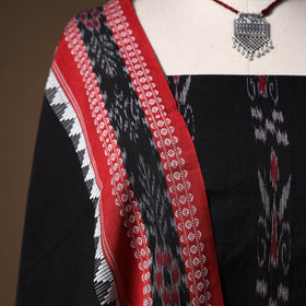 Sambalpuri ikat handloom cotton 2pc unstitched dress