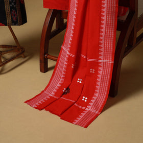 Black - sambalpuri ikat handloom cotton 3pc unstitched