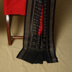 Sambalpuri ikat handloom cotton 3pc unstitched dress