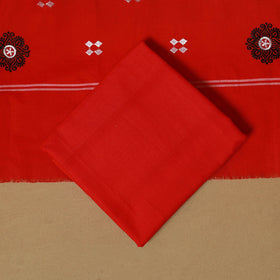 Black - sambalpuri ikat handloom cotton 3pc unstitched