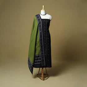Sambalpuri ikat handloom cotton 3pc unstitched dress