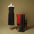 Sambalpuri ikat handloom cotton 3pc unstitched dress