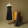 Sambalpuri ikat handloom cotton 3pc unstitched dress