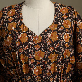 Sanganeri Block Print Cotton Kaftan (Short)