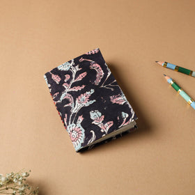 Sanganeri Fabric Cover Handmade Paper Notebook