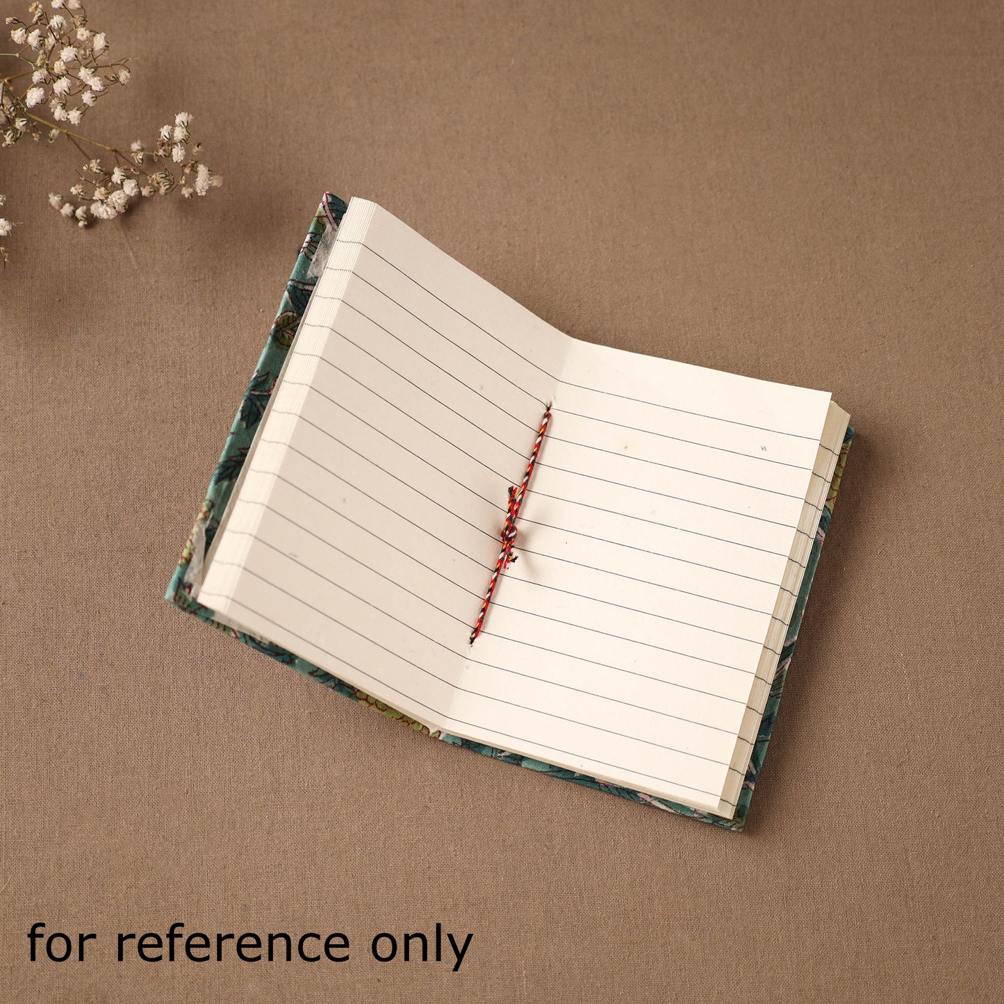 Handmade Paper Notebook in Floral Cover (5 x 3.5 in) 93