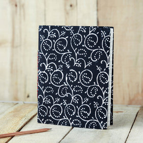  Sanganeri Fabric Cover Handmade Paper Notebook Online in India 