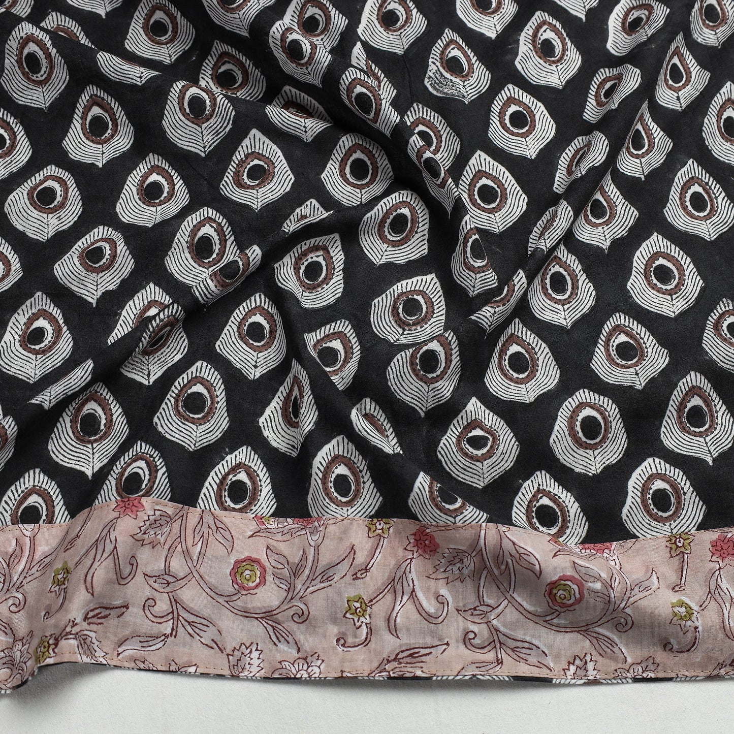 Buy Sanganeri Block Printed Cotton Blouse Piece 