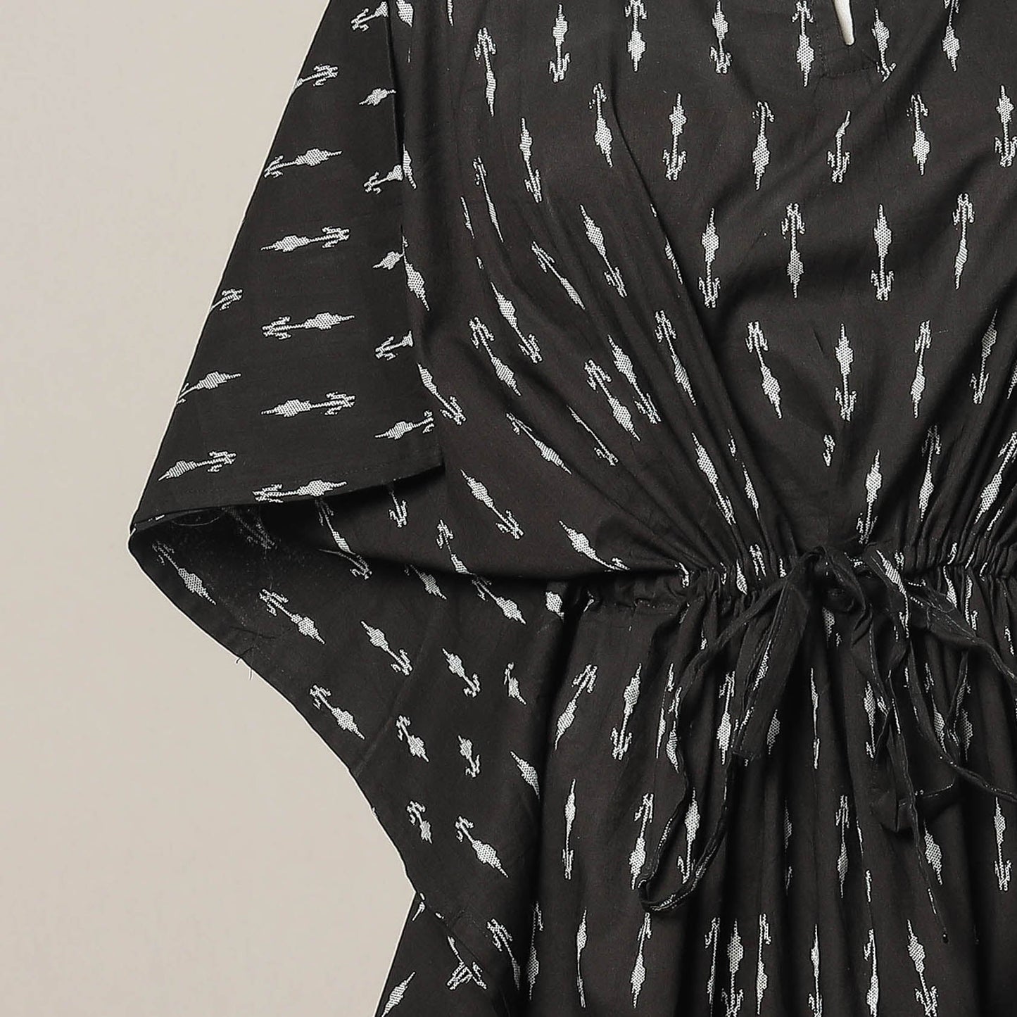 Buy Sanganeri Printed Cotton Kaftan with Tie-Up Waist l iTokri.com