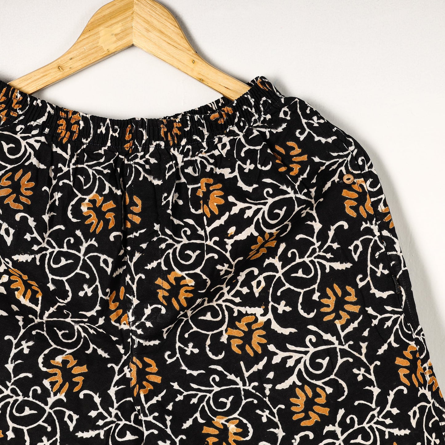  Sanganeri Block Printed Cotton Unisex Boxer/Shorts 