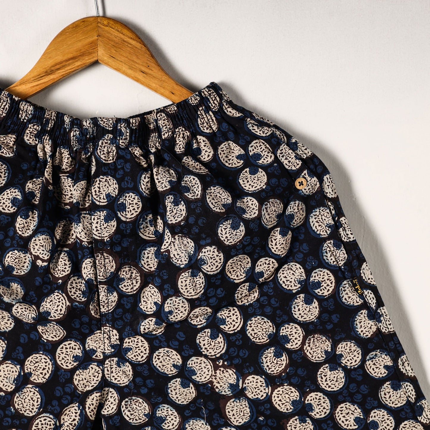  Sanganeri Block Printed Cotton Unisex Boxer/Shorts 