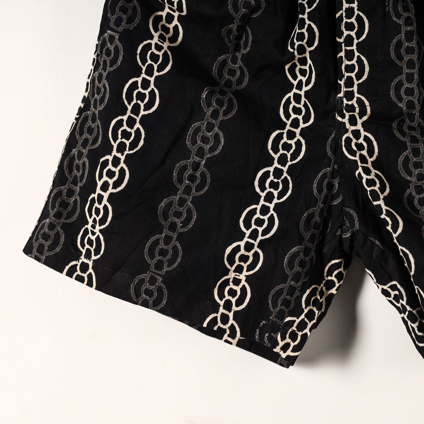  Sanganeri Block Printed Cotton Unisex Boxer/Shorts 