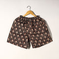  Sanganeri Block Printed Cotton Unisex Boxer/Shorts 