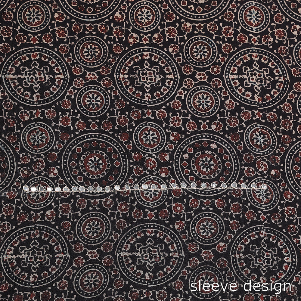 ajrakh kurta material