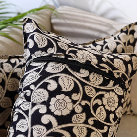 Buy Set of 2 Kalamkari Print Cotton Pillow Covers